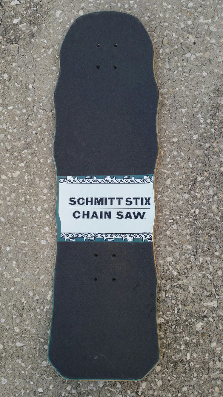 Schmitt Stix Chainsaw Skateboard
