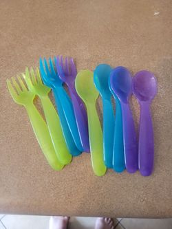 Childrens forks and spoons
