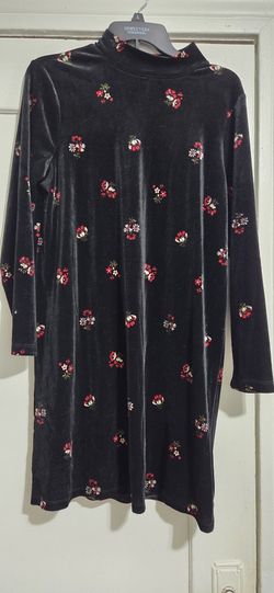 Loft Velvet Womens Dress Size L