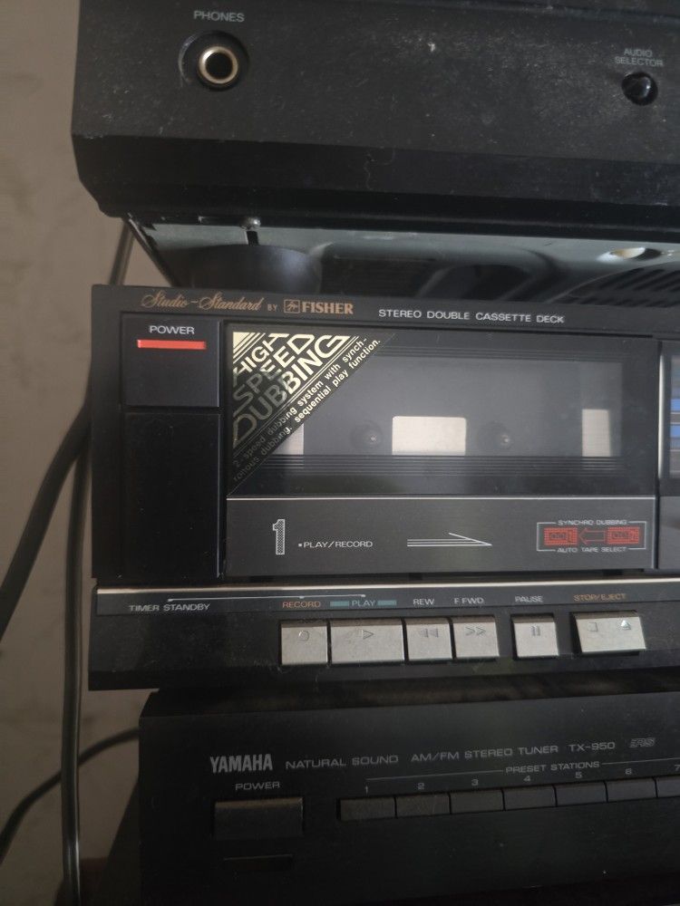 Vintage Stereo Set Tuner/Amplifier/Equalizer For Sale