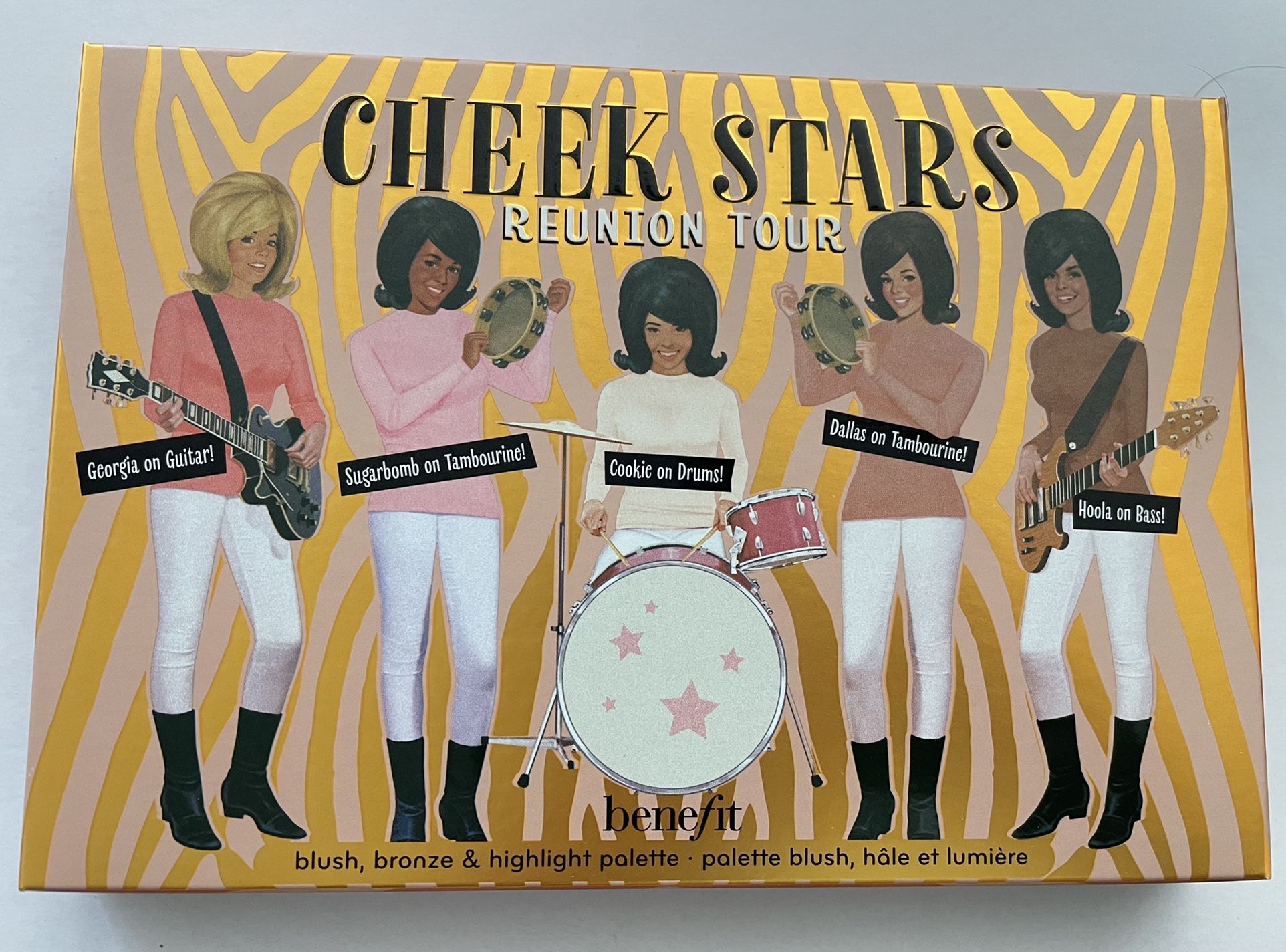 Benefit Blush, Bronzer, Highlight Palette