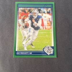 Dak Prescott 2024 Green Score #73