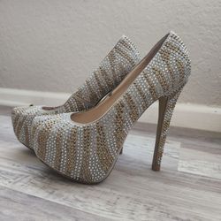 Beautiful Sparkling Heels