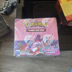 Pokemon fusion strike booster box