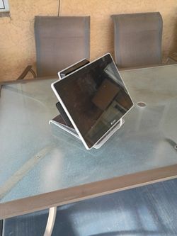 Par T8315 POS Terminal Partech Everserv with THUMB READER, Rear LED Display, POS