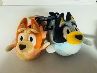 Bluey and bingo toddler slippers