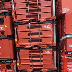 MILWAUKEE PACKOUT 3 or 4 DRAWERS 