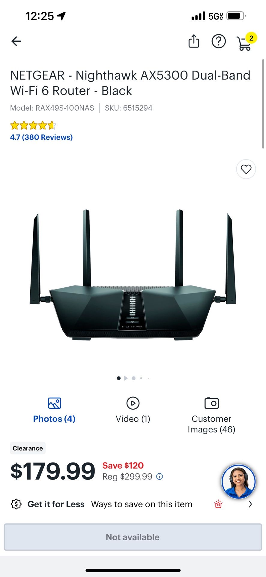 Netgear - Nighthawk AX5300 Router