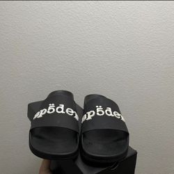 Sp5der Slides Black