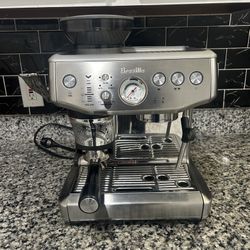 Breville Barista Express Impress Espresso Machine BES876BSS