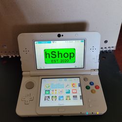 New 3DS White Mario Special Edition Modded