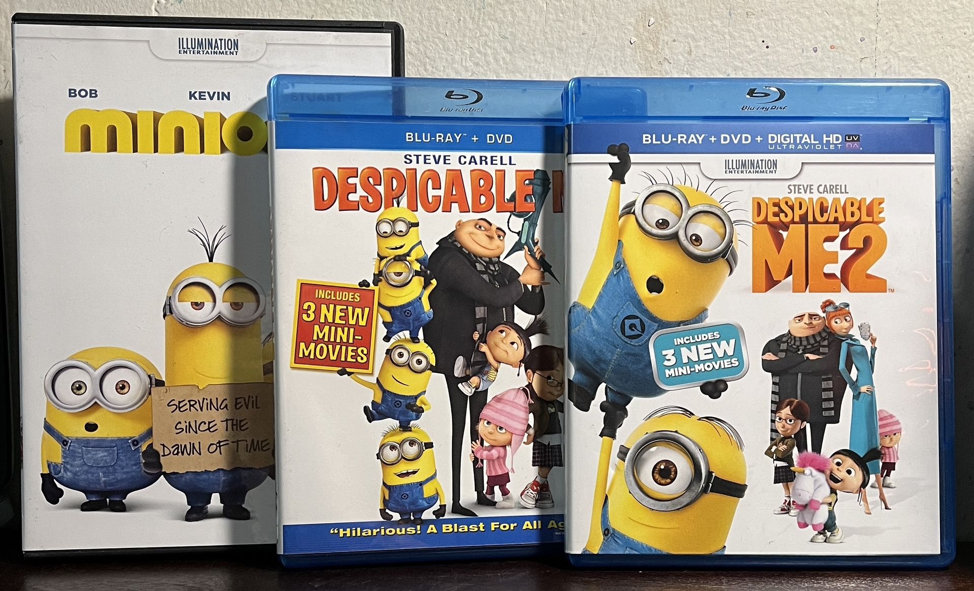 Despicable Me 1&2 / The Minions Movies