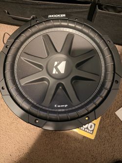 2 12 inch kicker speakers