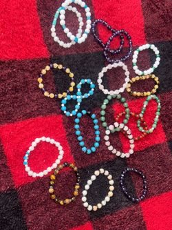 Healing stone bracelets