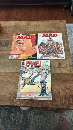 Mad/crazy magazines