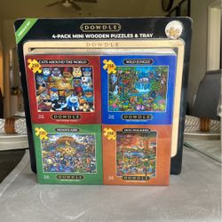 Dowdle 4 Mini Puzzle Set 