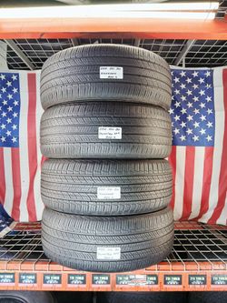 ✅ 255/50R20 HANKOOK DYNAPRO HP2 Crossover & SUV 255 50 20 Crossover/SUV Touring All-Season 4 NICE USED TIRES