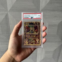 Pokemon PSA 9 Ancient Mew w/ Double Swirl