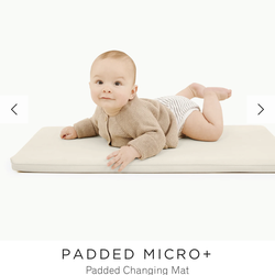 Gathre padded micro + in ivory