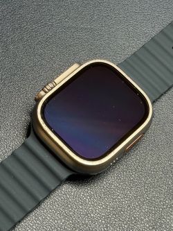 Apple Watch Ultra 49mm Titanium Case with Midnight Ocean Band 1st Gen GPS + Cell