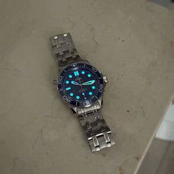 OMEGA Seamaster Blue Dial Stainless Steel