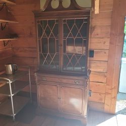 Beautiful Antique Dresser Hutch 