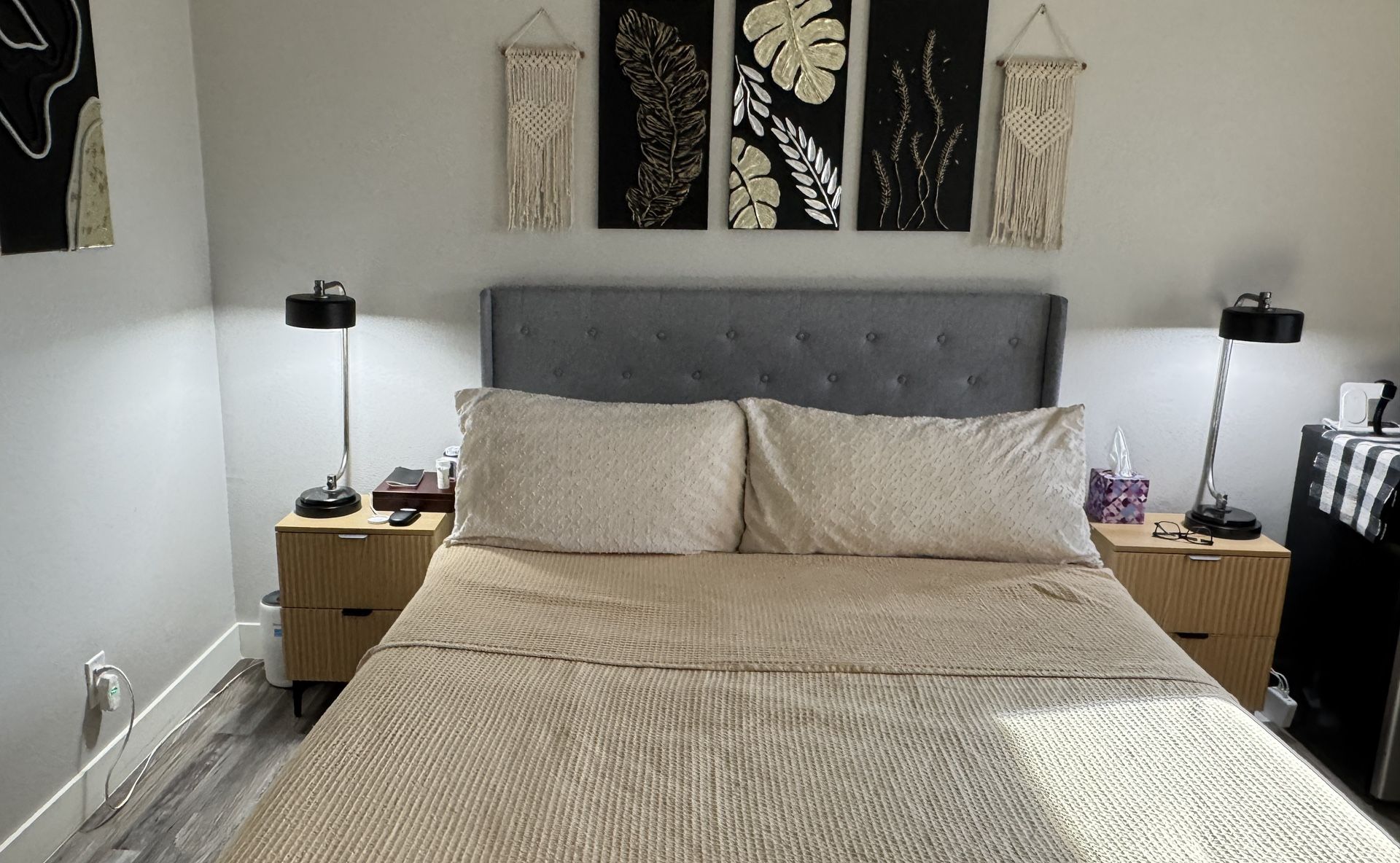 2 Brand New Nightstands (assembled}