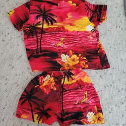 Hawaiian shirt size 4t