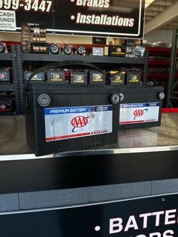 Car batteries