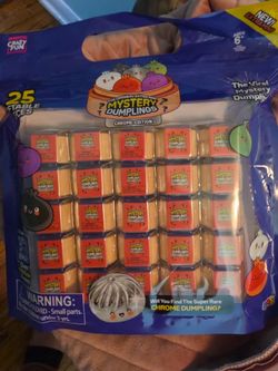 Chrome edition. Mystery dumplings.  25 piece