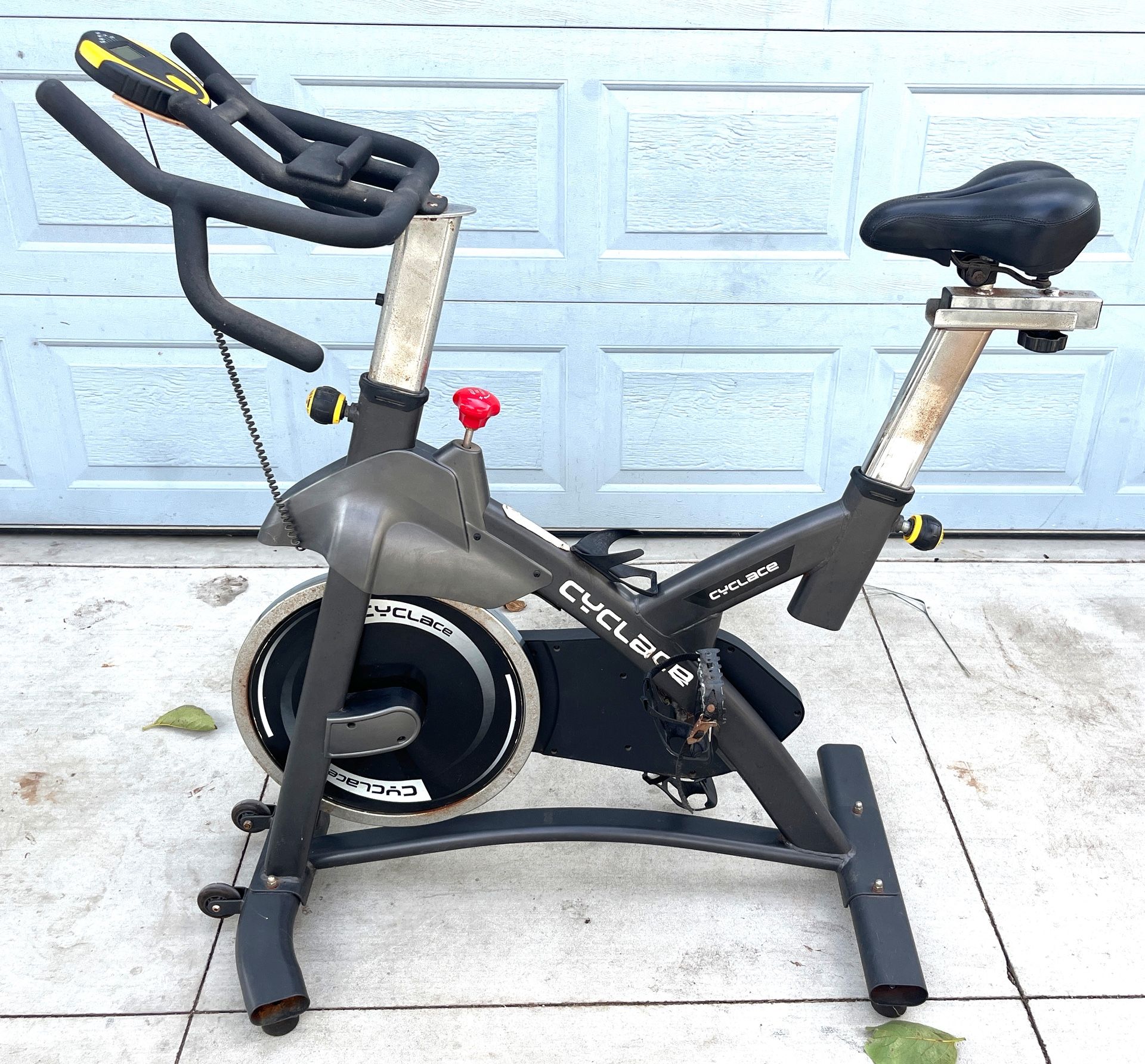 Cyclace L-003B Stationary Exercise Bike – Indoor Cycling Fitness Trainer (OBO)