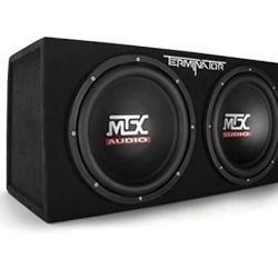 12”  BASS BOX  JUST 