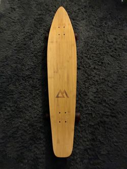 Bamboo Pintail Longboard Skateboard