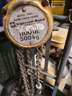 1000 Lb Hand Chain Hoist