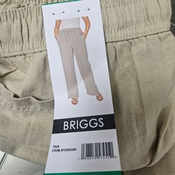 Briggs woman's linen pants