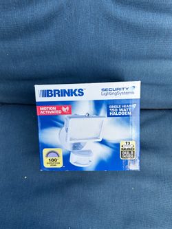 Brinks motion activated security light