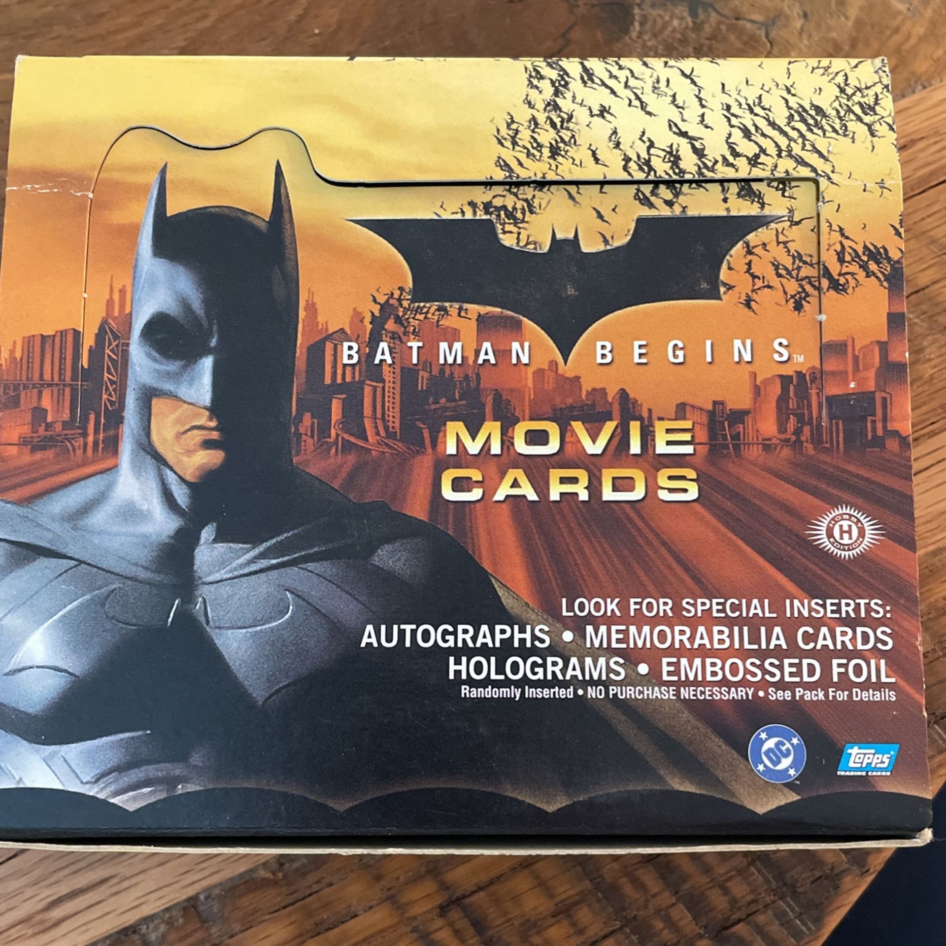 Batman Begins Movie Memorabilia Card
