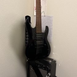 Black Signature Mitchell Guitar