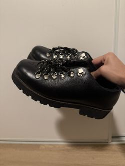 Leather Derby Boots