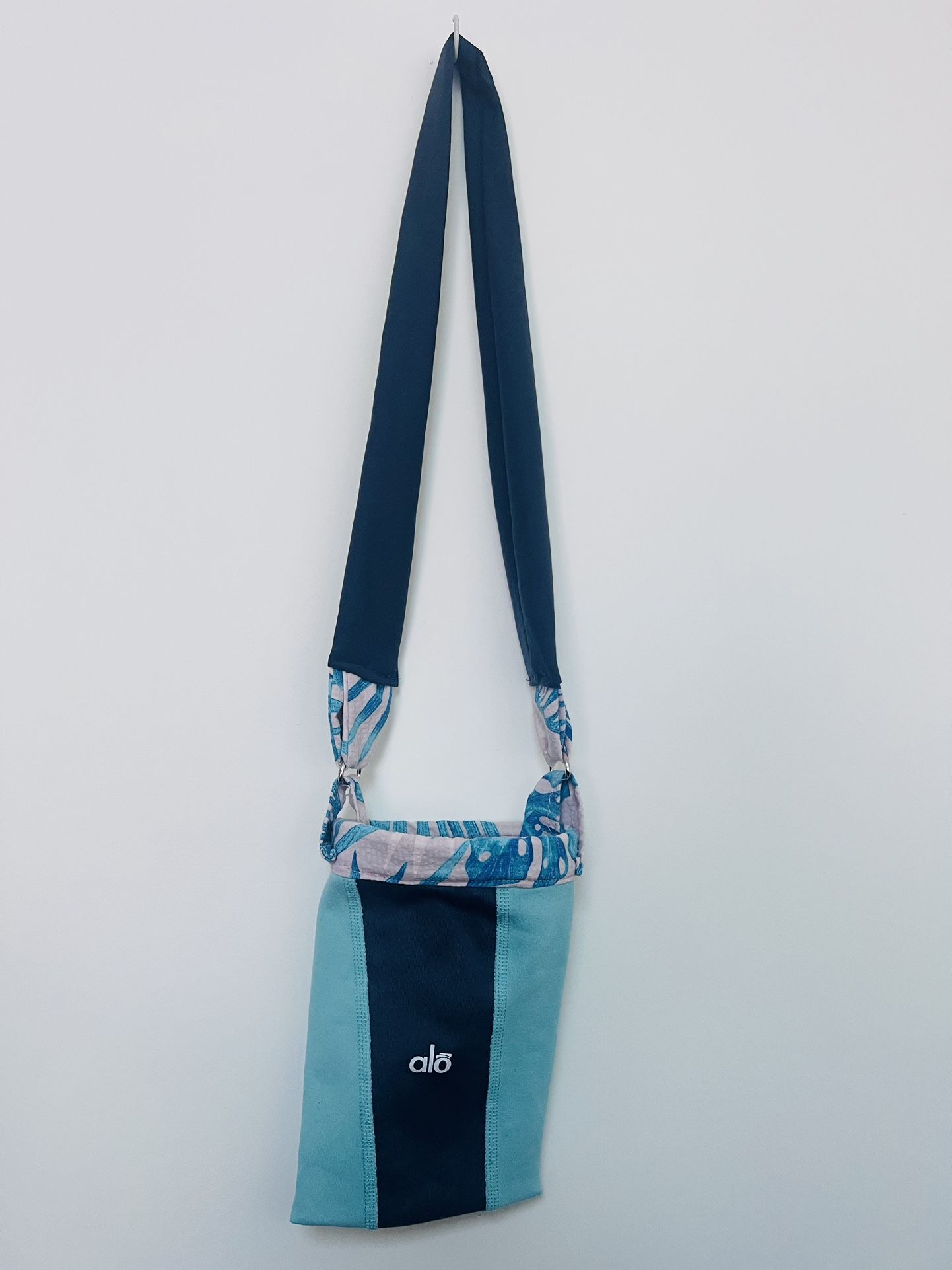 Alo Shoulder Purse For Water Bottle. Handmade Refurbished Alo Brand Bag.