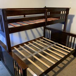 Twin Over Queen Bunk Bed