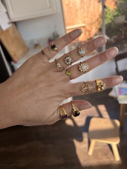 Gold rings