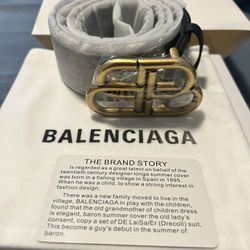 BALENCIAGA BB Large BELT