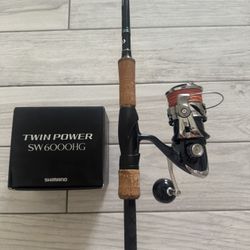 Shimano Twin Power / Daiwa Blackline Spinning Combo