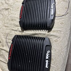 Set Of Amps Rockford Old School 