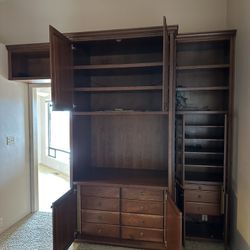 AMAZING!!! BUILT IN STORAGE CABINET!!  Perfect For Home Office Or Closet!!!! 1st One Takes It