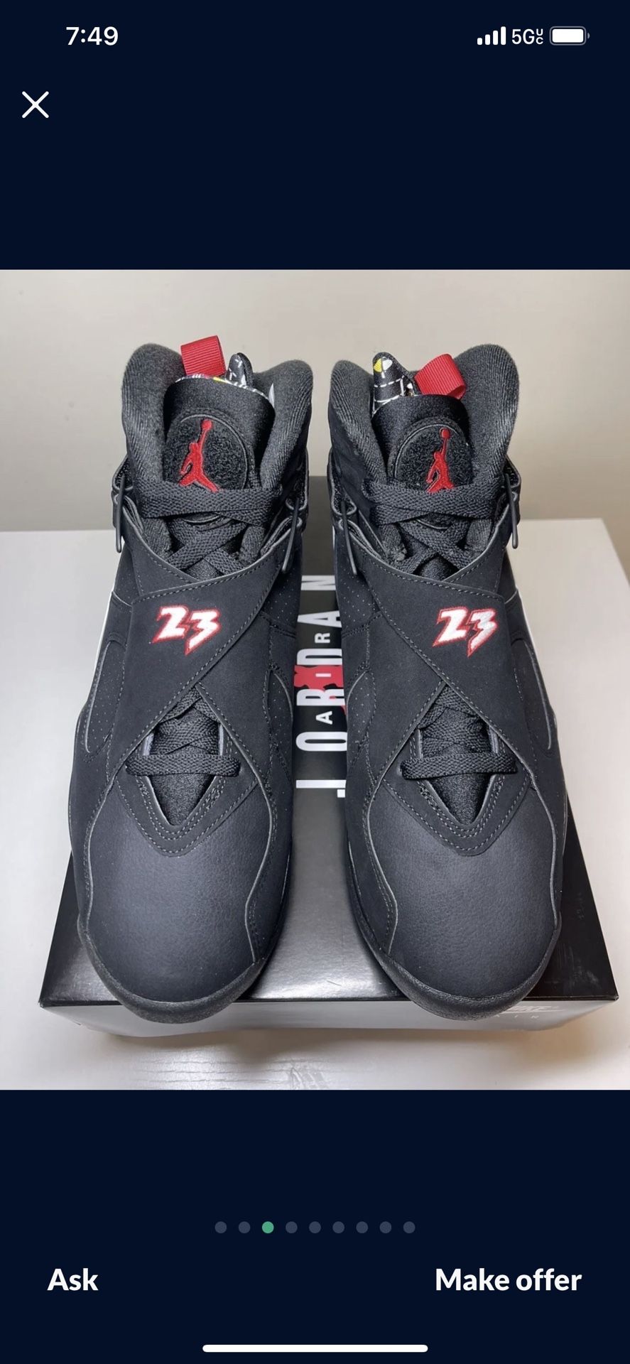 Size 11 Jordan 8 Play Offs