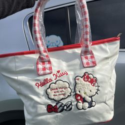 Large Hello Kitty Tote Bag