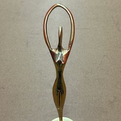 Brass BALLERINA Figure/Statue 👀 (please read description)