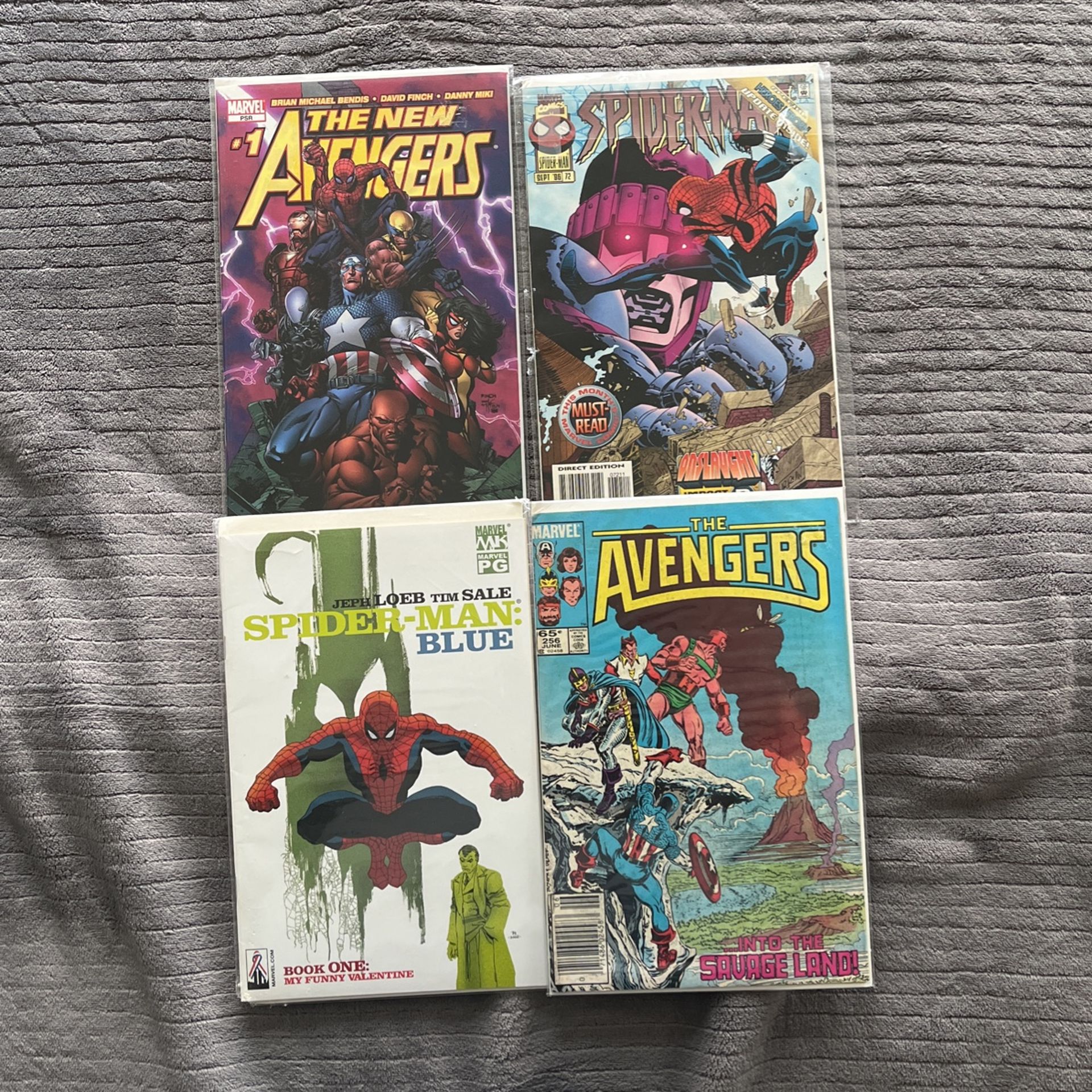Spiderman and Avenger Comics BUNDLE